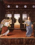 LORENZO DI CREDI Annunciation s6 oil painting artist